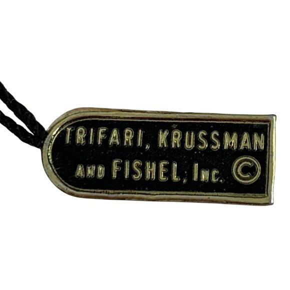 Crown Trifari Petite Milk Glass Daisy Brooch Pin Alfred Philippe VTG Signed NWT - Picture 4 of 4